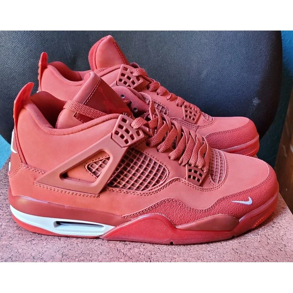 Nigel Sylvester x Air Jordan 4 Retro OG SP Brick By Brick. Size 11